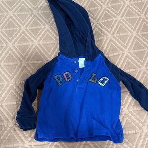 Polo by Ralph Lauren Kids Blue Hoodie